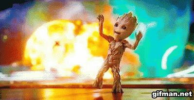 07 GIFs Bebê Groot, o mais fofo dos Heróis da Marvel 17