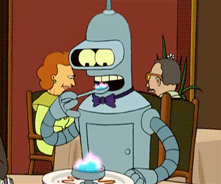 20 GIFs do Bender de Futurama 11