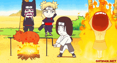 25 GIFs Fofos do Anime Naruto! 63