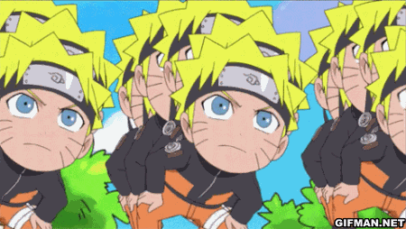 Naruto e Sasuke em 03 Gifs Engraçados! - GIFMAN